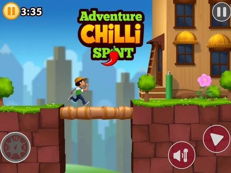 Adventure Chilli Sprint Gameplay Screenshot